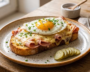 Stramme Lotte | Berlin Brunch Classic with Ham & Fried Egg