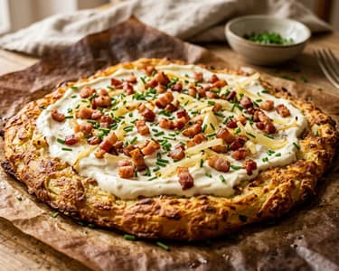 Thuringian Detscher | Savory Oven-Baked Potato Flatbreads