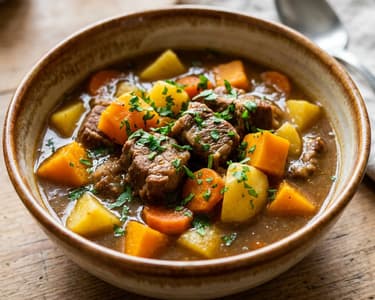 Pumpkin and Pork Stew | Hearty Autumn Delight