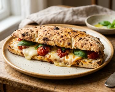 Panuozzo di Gragnano | Crispy Cheese Flatbread