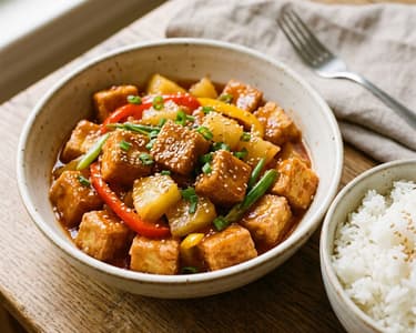 Crispy Sweet and Sour Tofu | Quick Wok in 15 Min.