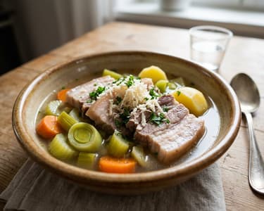 Bavarian Wurzelfleisch | Tenderly Cooked with Horseradish