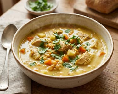 Mulligatawny with Chicken | Spicy & Warming
