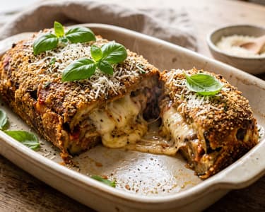 Polpettone di Melanzane | Italian Aubergine Loaf