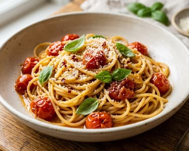 Spaghetti allo Scarpariello | Schnelle neapolitanische Pasta