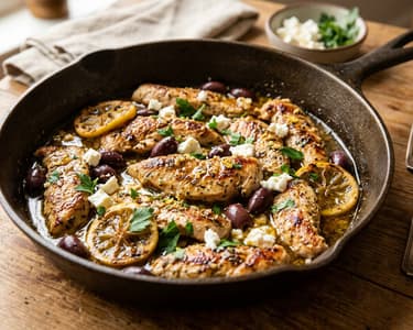 Griechisches Puten-Lemonato | In 20 Minuten