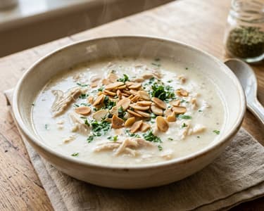 Sultan Çorbası | Türkische Palastsuppe mit Mandeln