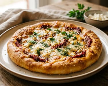 Antakya Biberli Ekmek | Türkisches Käse-Paprika-Fladenbrot