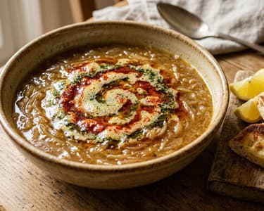 Türkische Zwiebelsuppe | Soğan Çorbası