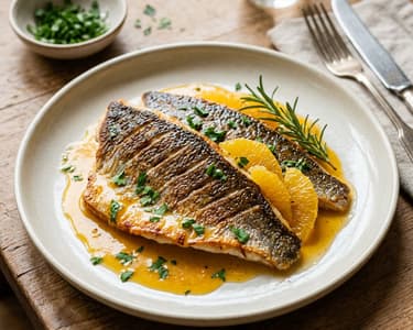 Dorada a la Naranja | Dorade in feiner Orangensauce
