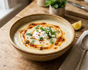 Türkische Pastinakensuppe | Pastinak Çorbası