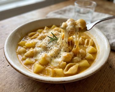 Cremige Pasta e Patate mit Scamorza | Italienischer Klassiker
