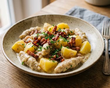 Saarländische Verheiratete | Geheirate mit Speck-Rahmsauce