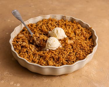 Birnen-Crumble