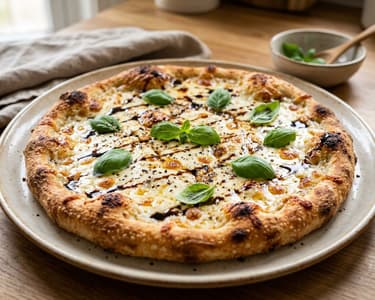 Pizza Bianca con Crema di Parmigiano | Herrlich cremig
