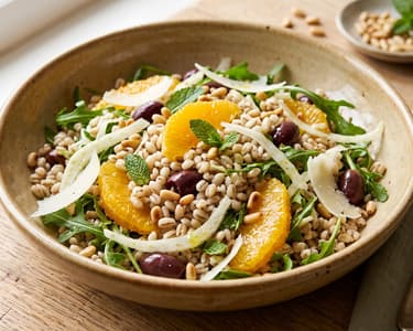 Toskanischer Gerstensalat mit Fenchel & Orange | Insalata d'Orzo perlato