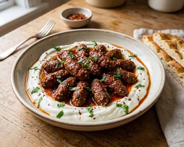 Sömelek Köfte | Türkische Bulgur-Hackbällchen