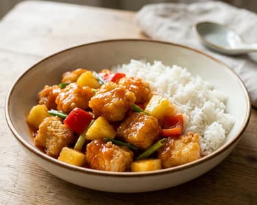 Pad Priew Wan Pla | Knuspriger Thai-Fisch süß-sauer