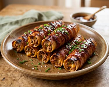 BBQ Shotgun Shells | Würzig, käsig & kross im Bacon-Mantel