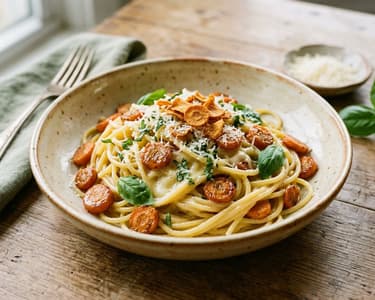 Spaghetti alla Nerano di Carote | Cremig & aromatisch