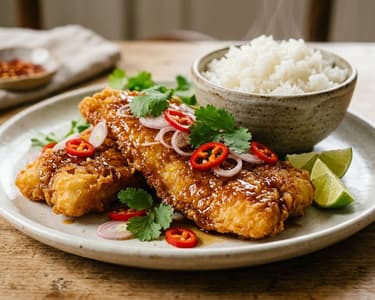 Pla Tod Nam Pla | Crispy Thai Fish in Fish Sauce