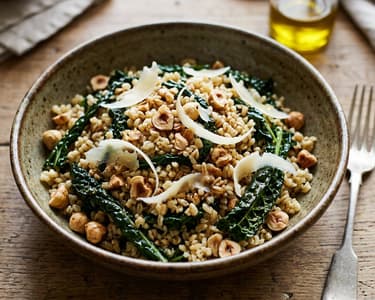 Toskanischer Bulgursalat mit Schwarzkohl | Herbstlicher Genuss