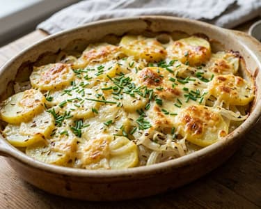Hessian Potato and Handkäse Casserole