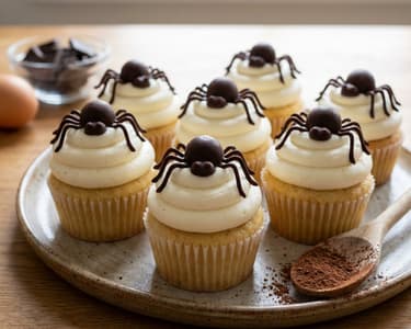 Spinnen-Muffins