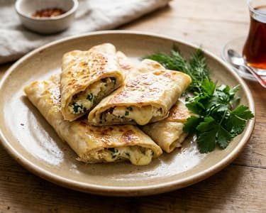 Peynirli Sıkma | Türkische Käse-Fladenbrote