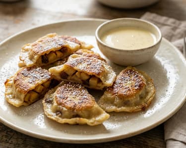 Schwäbische Apfelmaultaschen | Goldbraun & Zimtsüß