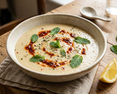 Yer Elması Çorbası | Türkische Topinambursuppe
