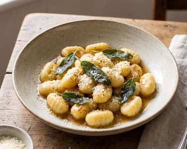 Gnocchi with Sage and Butter