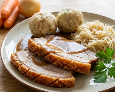 Bavarian Roast Pork with Crackling