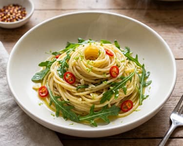 Arugula Spaghetti