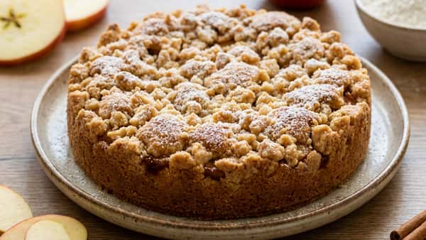 Omas bester Apfelkuchen mit Streuseln