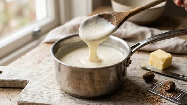 Bechamelsauce selber machen: Rezept ohne Klumpen