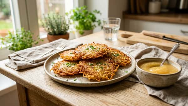 Knusprige Kartoffelpuffer: Omas einfaches Grundrezept