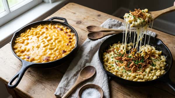 Mac and Cheese vs. Käsespätzle: Das Duell der Käse-Giganten