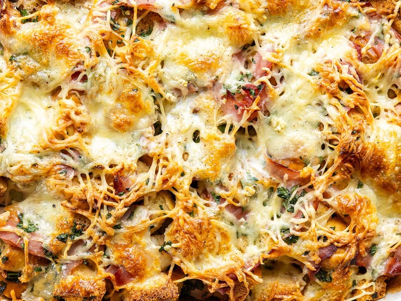 Savory Bread Casserole