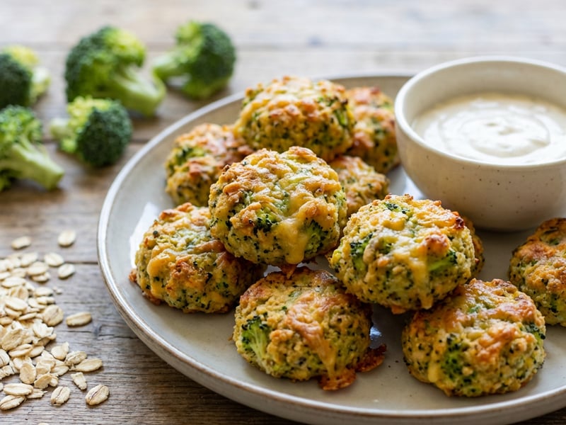 Broccoli Cheese Nuggets