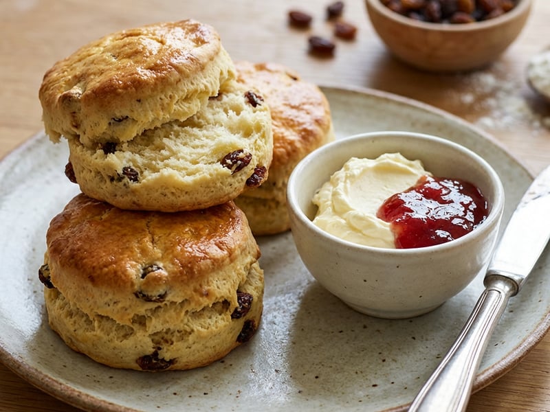 British Scones & Clotted Cream