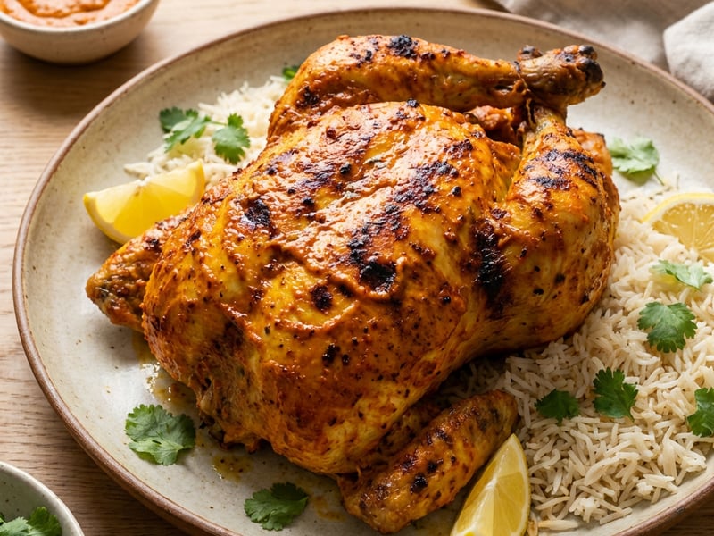 Indian Chicken in Yogurt Marinade