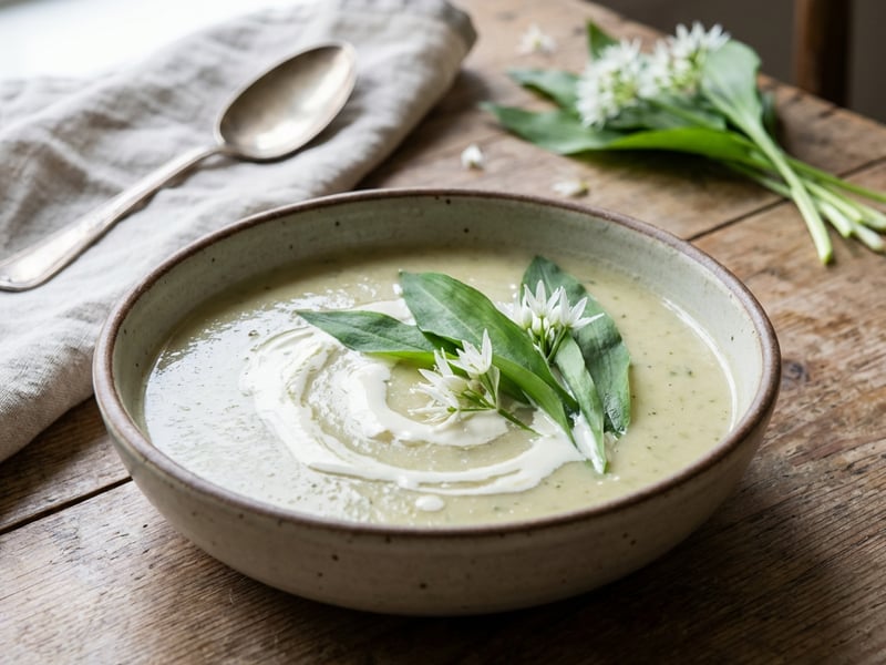 Creamy Wild Garlic Soup