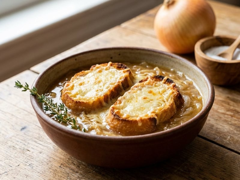 Französische Zwiebelsuppe | Klassisch & Herzhaft