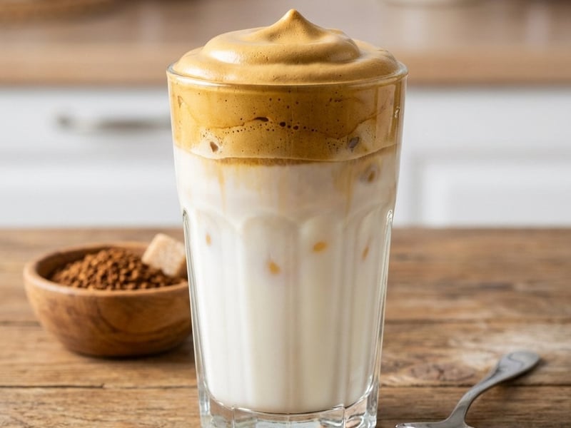 Dalgona Coffee | Fluffy Coffee Trend
