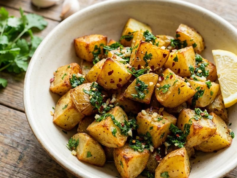 Spicy Lebanese Potatoes (Batata Harra)
