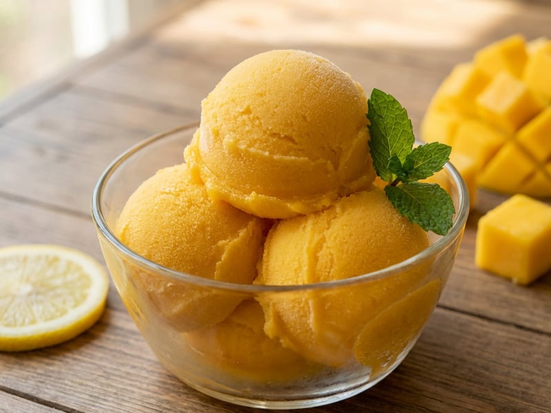 Mango-Sorbet
