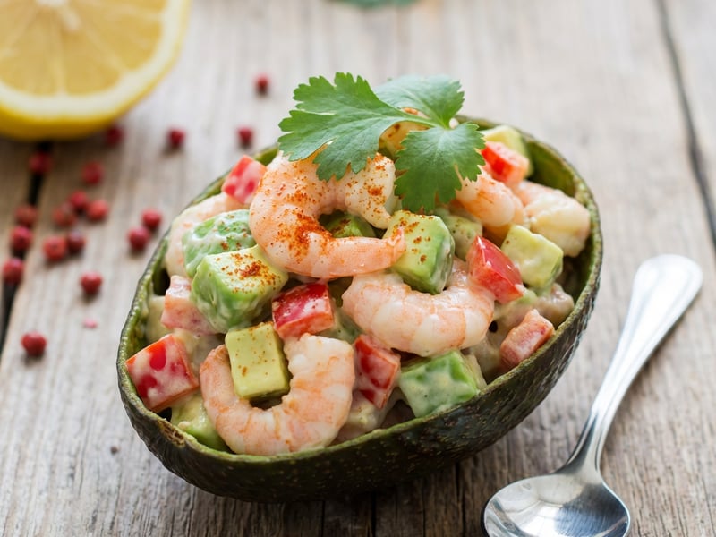 Shrimp Salad with Avocado