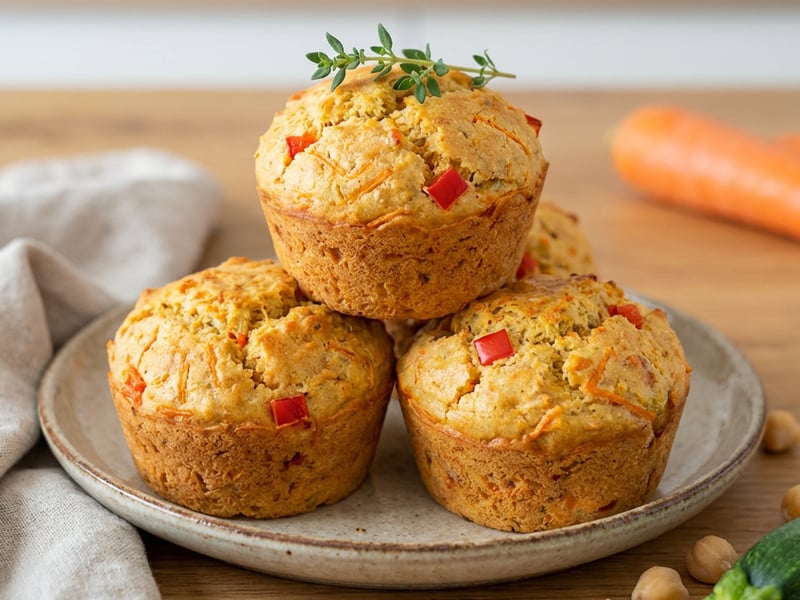 Vegetable Fritters with Semolina