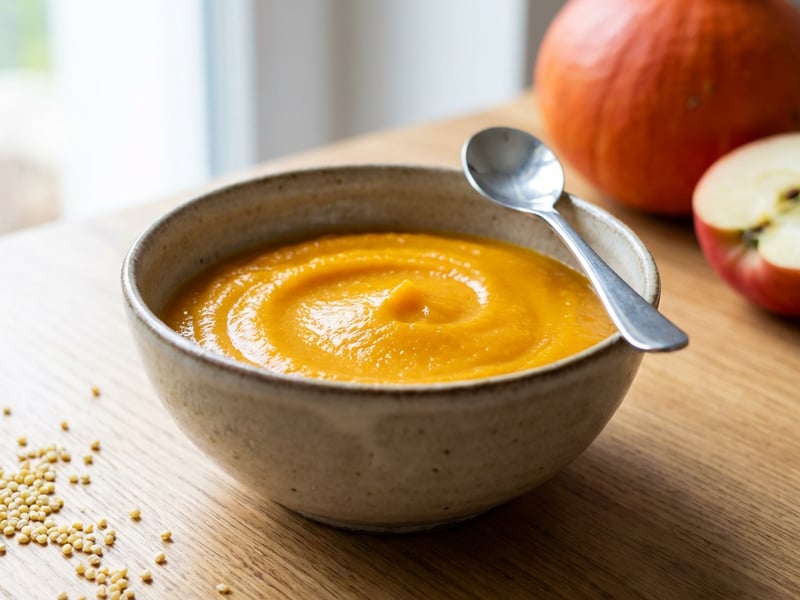 Millet-Pumpkin-Apple Porridge